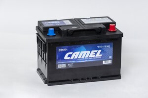 Изображение 2, 6СТ80(0) L3 Аккумулятор CAMEL 80А/ч обратная полярность