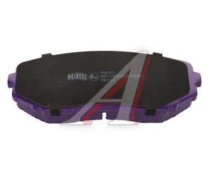Изображение 4, PN3813 Колодки тормозные MITSUBISHI Pajero (15-) передние (4шт.) NIBK
