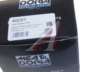 Изображение 4, 4023/1 Фильтр топливный VW FIAT VOLVO MEAT&DORIA