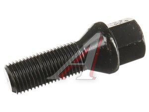 Изображение 2, B201029 Болт колеса М14х1.5х33 конус под ключ 17мм черный RACING