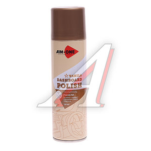 Изображение 1, DP-VAN Полироль пластика ваниль 220мл аэрозоль Dashboard Polish Vanilla AIM-ONE
