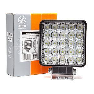Изображение 1, AE75S-25LED-42PC АЕ Фара рабочего света 110х140х42мм 75Вт (25 светодиодов) (рассеянный свет) AVTOELECTRICA