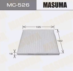 Изображение 2, MC-526 Фильтр воздушный салона MAZDA CX-7, CX-9 (07-) MASUMA