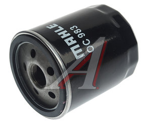 Изображение 3, OC983 Фильтр масляный ALFA ROMEO 166 (98-07) (2.0) FIAT Punto (93-03) (1.9 DS/1.9 JTD/1.1/1.2-1.6) MAHLE