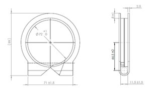 Изображение 3, 99071 Хомут глушителя MERCEDES Sprinter DINEX