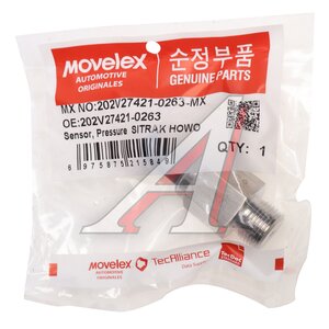 Изображение 3, 202V274210263-MX Датчик давления топлива SITRAK HOWO MOVELEX