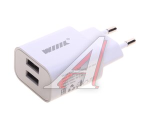 Изображение 1, UNN-1-2-01 Устройство зарядное в розетку 2USB WIIIX