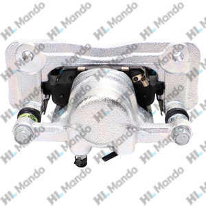 Изображение 2, EX582102W700 Суппорт HYUNDAI Santa Fe (12-) задний левый (с колодками) MANDO