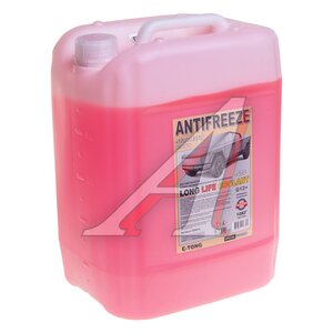 Изображение 1, ESR010 Антифриз красный -40C 10кг e-tong G12+ EURO STANDARD