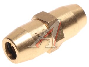 Изображение 1, D1.D8x1mm Соединитель трубки ПВХ, полиамид d=8х1.0мм прямой латунь SEVEN TRUCKS