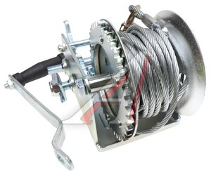 Изображение 3, ER-97900 Лебедка барабанная 0.90т L=10м тросовая двухскоростная ЭВРИКА