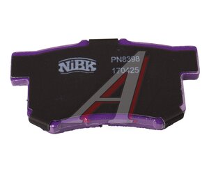 Колодки тормозные HONDA Accord задние (4шт.) NIBK, 43022TM8G01,
                                                          фото 3 Изображение 3, PN8398 Колодки тормозные HONDA Accord задние (4шт.) NIBK