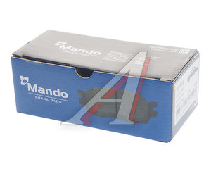 Изображение 2, MPP02 Колодки тормозные PEUGEOT 206 (98-), 306 (94-02) передние (4шт.) MANDO