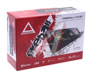 Изображение 8, FIREBALL-101BT Магнитола автомобильная 1DIN AURA