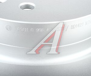 Изображение 5, 0986479578 Диск тормозной LAND ROVER Range Rover (05-) передний (1шт.) BOSCH