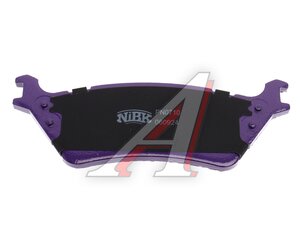 Изображение 4, PN0710 Колодки тормозные FORD F150 задние (4шт.) NIBK