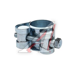 Изображение 2, W1-17-19-S Хомут силовой d=017-019 (18) оцинкованная сталь W1 TECHNIK