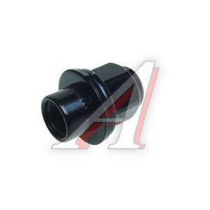 Изображение 2, B101026 Гайка колеса М14х1.5х37 пресс-шайба закрытая ключ 21мм черная RACING