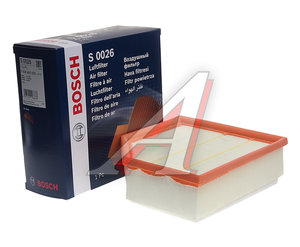 Изображение 2, F026400026 Фильтр воздушный VOLVO S60, XC70, XC90 (D5) BOSCH