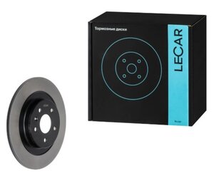 Изображение 3, LECAR000346602 Диск тормозной МОСКВИЧ 3 JAC JS4 задний (1шт.) LECAR