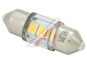 Изображение 1, 11860WU60X1 Лампа светодиодная 12V C5W SV8.5 30мм 4000K 100Лм двухцокольная White Ultinon Pro6000 PHILIPS