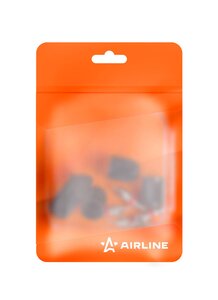 Изображение 4, ATRS009 Ремкомплект для вентилей (4 золотника,  4 пласт.колп.) в пакете AIRLINE