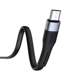 Изображение 1, X34 black Кабель micro USB 1м черный HOCO