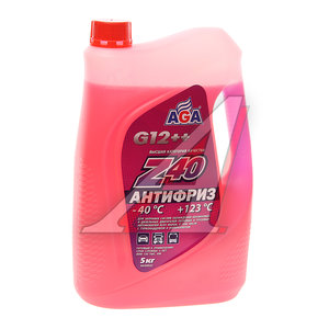 Изображение 1, AGA002Z Антифриз красный -40C 5л Antifreeze Z40 AGA