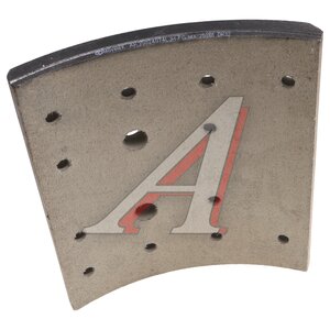 Изображение 2, AK35024074LJH-FG-MX Накладка тормозной колодки JAC N200 задней (1шт.) MOVELEX