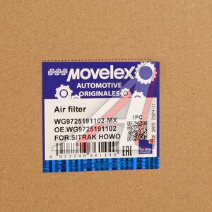 Изображение 7, WG9725191102-MX Фильтр воздушный SITRAK HOWO внешний MOVELEX