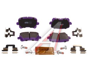 Изображение 1, PN6016 Колодки тормозные HAVAL F7, F7X (19-) задние (4шт.) NIBK