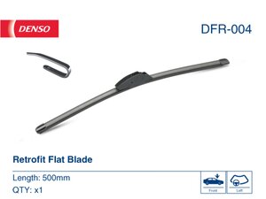 Изображение 6, DFR-004 Щетка стеклоочистителя 500мм бескаркасная DENSO