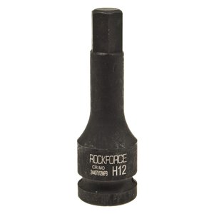 Изображение 1, RF-24407812MPB Бита-головка 1/2" HEX H12 L=79мм ударная ROCKFORCE