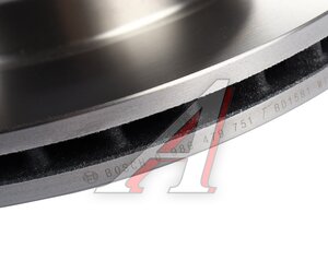 Изображение 5, 0986479751 Диск тормозной MITSUBISHI ASX, Outlander (12-) передний (1шт.) BOSCH