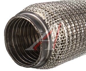 Изображение 3, CBD324.007 Гофра глушителя 50х150 трехслойная WIRE MESH нержавеющая сталь CBD