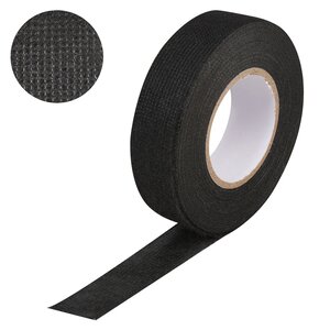 Изображение 3, AAT-F-02 Изолента тканевая 19ммх10м черная,  флисовая AIRLINE