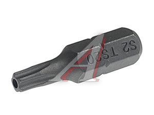 Изображение 1, JTC-1192520 Бита TORX TS20Hх25мм 1/4" 5-ти гранная с отверстием JTC