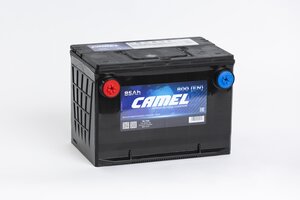 Изображение 1, 6СТ85(6) 78-750 Аккумулятор CAMEL 85А/ч боковые клеммы