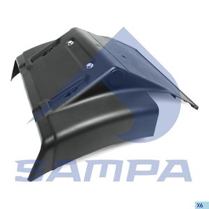 Изображение 2, 18800045 Крыло RENAULT Premium, Magnum заднее левое передняя часть SAMPA