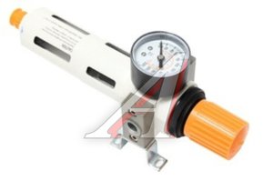 Изображение 1, RF-702214 Регулятор давления с манометром 1/4" для пневмосистем Profi ROCKFORCE
