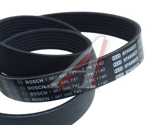 Изображение 4, 1987945741 Ремень приводной поликлиновой 7PK1140 BOSCH