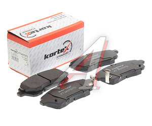 Изображение 1, KT3437STD Колодки тормозные FORD Fiesta (09-) передние (4шт.) KORTEX