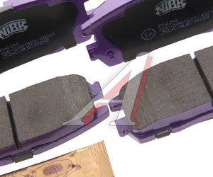 Изображение 3, PN4299 Колодки тормозные GREAT WALL Hover 3 (09-), 5 (10-) задние (4шт.) NIBK