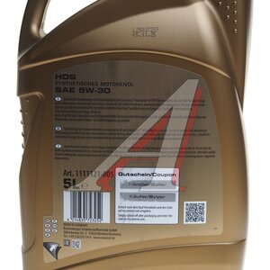 Изображение 3, 1111121-005-01-999 Масло моторное RAVENOL HDS Diesel Specif 5W30 синт. C4 5л
