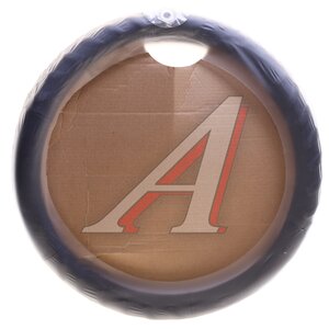 Изображение 2, 31355 Оплетка руля (M) 37-39см черная натуральная кожа CARFASHION