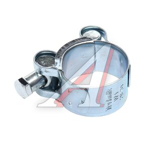 Изображение 1, W1-29-31-S Хомут силовой d=029-031 (30) оцинкованная сталь W1 TECHNIK