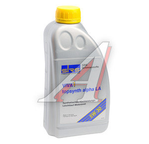 Изображение 1, 4033885000533 Масло моторное SRS VIVA 1 TOPSYNTH ALPHA LA 5W30 синт.1л