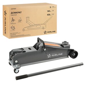 Изображение 1, AJ3F430 Домкрат подкатной 3т 140-435мм AIRLINE