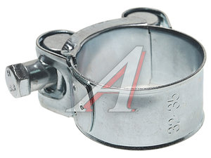 Изображение 2, 307GR032 Хомут силовой d=032-035 (33) оцинкованная сталь W1 KIT++