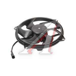 Изображение 1, LFK20308 Вентилятор PEUGEOT 307 (00-), 308 (07-) CITROEN C4 (04-) охлаждения радиатора с кожухом LUZAR